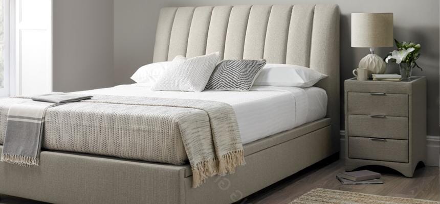 Kaydian Lanchester Upholstered Ottoman Bed Frame